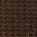 Luxurious Marlowe Brown Vermicelli Patterned Velvet Upholstery Fabric by Lee Jofa
