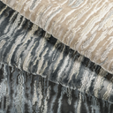 Luxurious Velvet Waves Charcoal Upholstery Fabric by Kravet Couture, High Durability