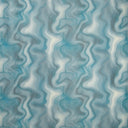 Kravet Couture Azzurro-T Ocean Abstract Wavy Fabric, Linen Blend, 55.9-inch Wide