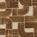 Durable R-Albue Teak Geometric Upholstery Fabric - 54-inch Wide Polyester