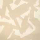 Luxurious Bold Lines Stone Abstract Geometric Linen Print Upholstery Fabric