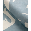 Bold Lines - Sky Abstract Geometric Linen Fabric for Upholstery & Wallcovering