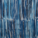 Dynamic Blue Rush Hour Embroidered Upholstery Fabric by Donghia Manhattan Muse