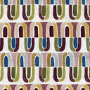 Regal Fabrics Eliza Periwinkle Arch Print Durable Upholstery Fabric