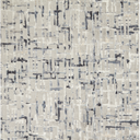 Luxurious Quadrata Charcoal Abstract Velvet Upholstery Fabric by Clarke & Clarke - High Durability