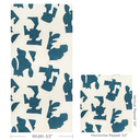 Aegean Abstract Pattern Wool Cotton Sateen Upholstery Fabric by Donghia