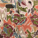 Exquisite Plum Clay Abstract Print Fabric by Lee Jofa Modern Soho Collection