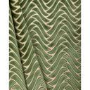 Lee Jofa Crosby Sage Velvet Upholstery Fabric - Modern Tiger Stripe Design