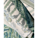 Rorschach Amsonia Luxurious Abstract Inkblot Linen Fabric by Kravet Couture