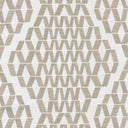 R-Rafferty Taupe Geometric Diamond Jacquard Durable Upholstery Fabric
