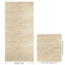 Swami Fog Abstract Wave Pattern Fabric - Kravet Couture Art District Design