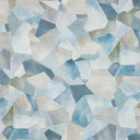 Kravet Couture Tavoro Seaglass Abstract Geometric Linen Print Fabric