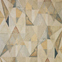 R-Trent Fawn Mardi Gras Triangles Upholstery Fabric - Durable Polyester Blend