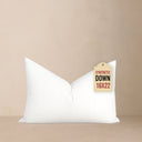 16x22 throw pillow insert hypoallergenic faux down fill made in USA The Fluff Haus