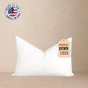 12x26 Throw Pillow Insert: Hypoallergenic Faux Down, Indoor Outdoor, Made in USA